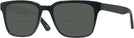 Rectangle Shiny Black Seattle Eyeworks 992 Bifocal Reading Sunglasses View #1