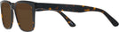Rectangle Dark Tortoise Seattle Eyeworks 992 Bifocal Reading Sunglasses View #3