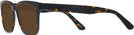 Rectangle Dark Tortoise Seattle Eyeworks 992 Bifocal Reading Sunglasses View #3