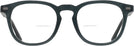 Square Transparent Dark Grey  Seattle Eyeworks 993 Bifocal View #2