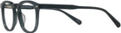 Square Transparent Dark Grey Seattle Eyeworks 993 Progressive No-Lines View #3