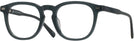 Square Transparent Dark Grey Seattle Eyeworks 993 Progressive No-Lines View #1