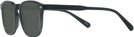 Square Transparent Dark Grey  Seattle Eyeworks 993 Progressive Reading Sunglasses View #3