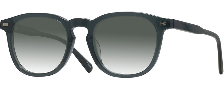Square Transparent Dark Grey Seattle Eyeworks 993 w/ Gradient Progressive Reading Sunglasses View #1