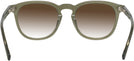 Square Transparent Green Seattle Eyeworks 993 w/ Gradient Progressive No-Line Reading Sunglasses View #4