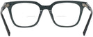Square Transparent Dark Grey  Seattle Eyeworks 994 Bifocal View #4