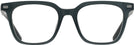 Square Transparent Dark Grey  Seattle Eyeworks 994 Single Vision Full Frame View #2