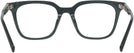 Square Transparent Dark Grey  Seattle Eyeworks 994 Progressive No-Lines View #4