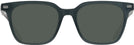 Square Transparent Dark Grey  Seattle Eyeworks 994 Progressive Reading Sunglasses View #2