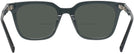 Square Transparent Dark Grey  Seattle Eyeworks 994 Bifocal Reading Sunglasses View #4