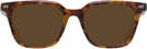Square Tortoise With Green Seattle Eyeworks 994 Bifocal Reading Sunglasses View #2