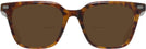 Square Tortoise With Green Seattle Eyeworks 994 Bifocal Reading Sunglasses View #2