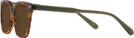 Square Tortoise With Green Seattle Eyeworks 994 Bifocal Reading Sunglasses View #3