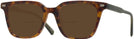Square Tortoise With Green Seattle Eyeworks 994 Bifocal Reading Sunglasses View #1