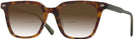 Square Tortoise With Green Seattle Eyeworks 994 w/ Gradient Bifocal Reading Sunglasses View #1