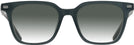 Square Transparent Dark Grey Seattle Eyeworks 994 w/ Gradient Progressive Reading Sunglasses View #2