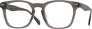 Square Transparent Grey Seattle Eyeworks 995 Progressive No-Lines View #1
