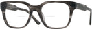 Square Grey Tortoise Seattle Eyeworks 996 Bifocal View #1