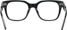 Square Black Seattle Eyeworks 996 Progressive No-Lines View #4