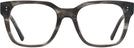 Square Grey Tortoise Seattle Eyeworks 996 Progressive No-Lines View #2