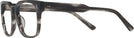 Square Grey Tortoise Seattle Eyeworks 996 Single Vision Full Frame View #3