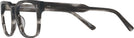 Square Grey Tortoise Seattle Eyeworks 996 Progressive No-Lines View #3