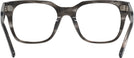 Square Grey Tortoise Seattle Eyeworks 996 Single Vision Full Frame View #4