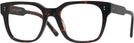 Square Tortoise Seattle Eyeworks 996 Progressive No-Lines View #1