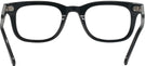 Rectangle Black Seattle Eyeworks 997 Single Vision Full Frame View #4