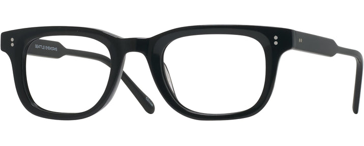 Rectangle Black Seattle Eyeworks 997 Progressive No-Lines View #1
