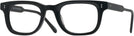 Rectangle Black Seattle Eyeworks 997 Single Vision Full Frame View #1