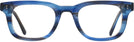 Rectangle Stripe Blue Seattle Eyeworks 997 Progressive No-Lines View #2