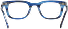Rectangle Stripe Blue Seattle Eyeworks 997 Progressive No-Lines View #4