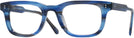 Rectangle Stripe Blue Seattle Eyeworks 997 Progressive No-Lines View #1