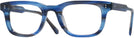 Rectangle Stripe Blue Seattle Eyeworks 997 Computer Style Progressive View #1