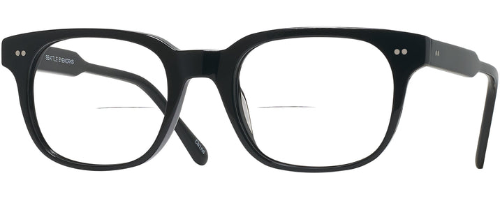 Square Black Seattle Eyeworks 998 Bifocal View #1