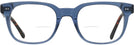 Square Transparent Blue With Tortoise Seattle Eyeworks 998 Bifocal View #2