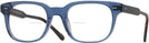 Square Transparent Blue With Tortoise Seattle Eyeworks 998 Bifocal View #1
