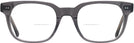 Square Transparent Grey Seattle Eyeworks 998 Bifocal View #2