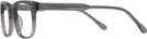Square Transparent Grey Seattle Eyeworks 998 Bifocal View #3