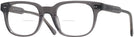 Square Transparent Grey Seattle Eyeworks 998 Bifocal View #1