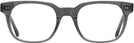 Square Transparent Grey Seattle Eyeworks 998 Single Vision Full Frame View #2
