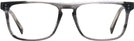 Rectangle Stripe Grey Seattle Eyeworks 999 Single Vision Full Frame View #2