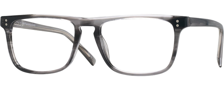 Rectangle Stripe Grey Seattle Eyeworks 999 Single Vision Full Frame View #1