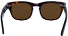 Square Demi Amber Shuron Sidewinder 48 Progressive Reading Sunglasses View #4