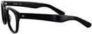 Wayfarer Black Shuron Sidewinder 52 Single Vision Full Frame View #3