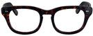 Wayfarer Demi Amber Shuron Sidewinder 52 Progressive No-Lines View #2