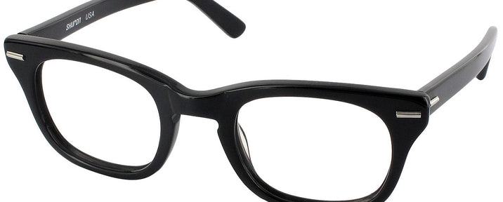 Wayfarer Black Shuron Freeway 48 (Women&#39;s Average Fit) Single Vision Full Frame View #1