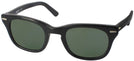 Wayfarer Black Shuron Freeway 48 (Women&#39;s Average Fit) Progressive Reading Sunglasses View #1