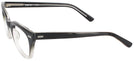 Wayfarer Black Fade Shuron Freeway 48 (Women&#39;s Average Fit) Single Vision Full Frame View #3